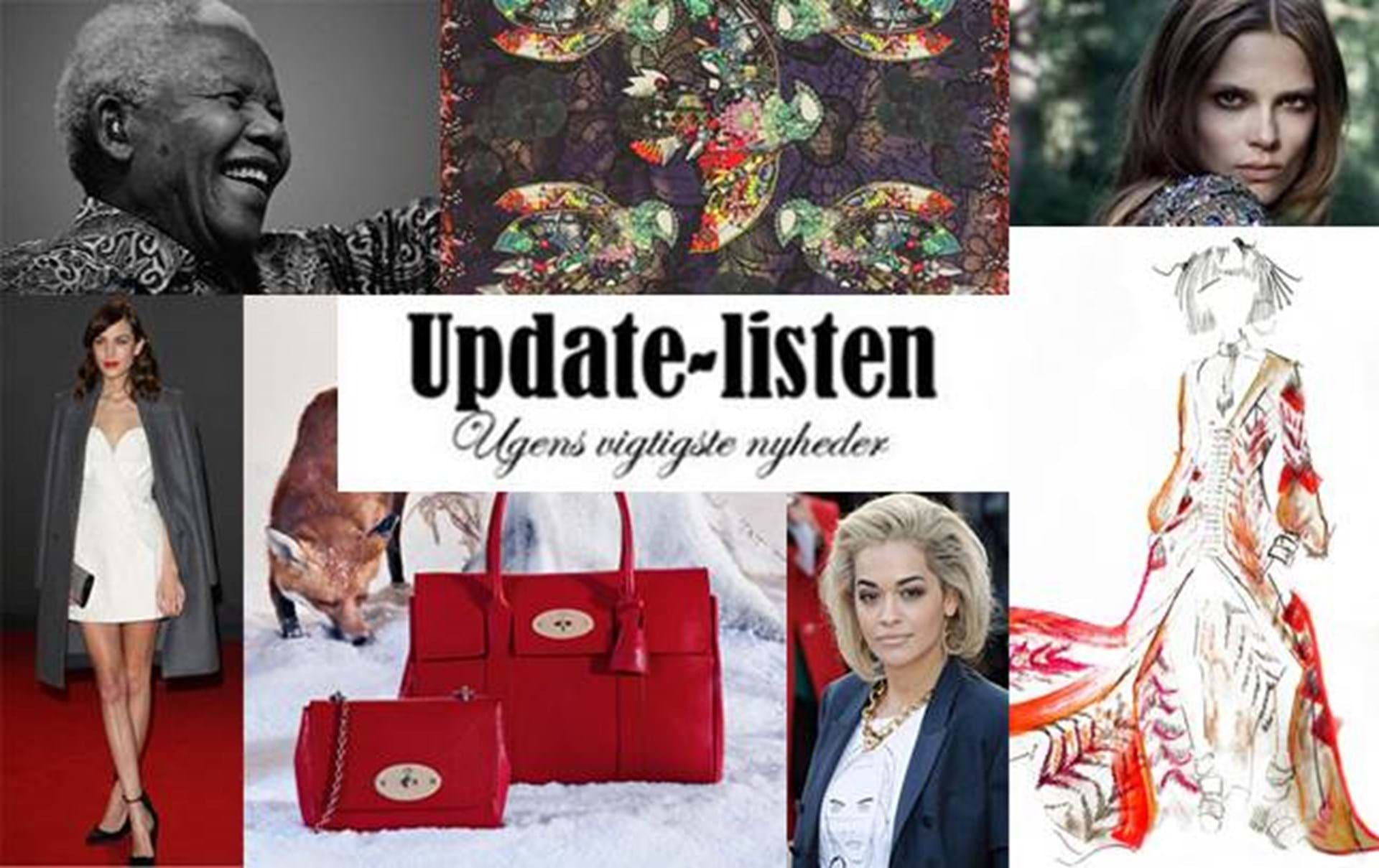Update-listen: Ugens vigtigste modenyheder - Eurowoman 